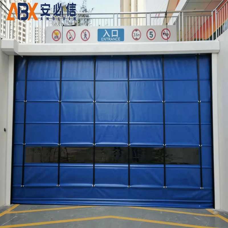 海东软帘堆积门